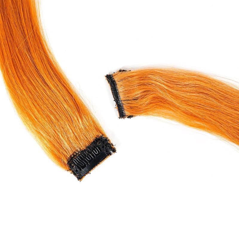 Rose Gold Coloured Funky Highlights