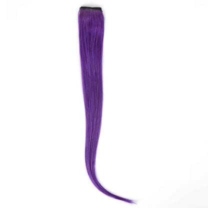 Purple Coloured Funky Highlights