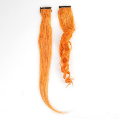 Rose Gold Coloured Funky Highlights