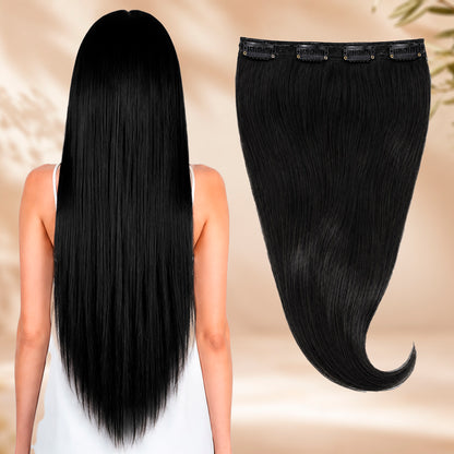 4 Clip-In Natural Human Hair Extension