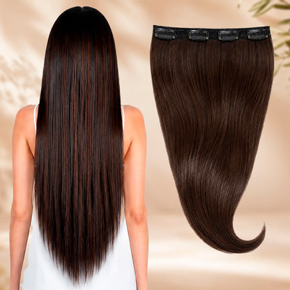 4 Clip-In Natural Human Hair Extension