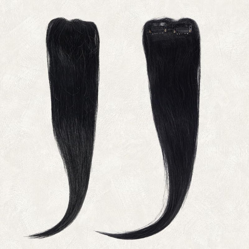 2 Clip Invisible Side Patch Hair Extension