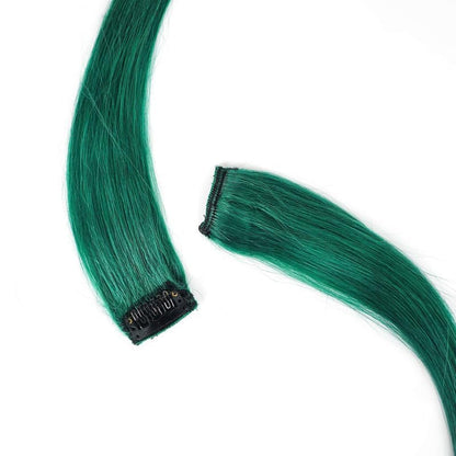 Dark Green Coloured Funky Highlights