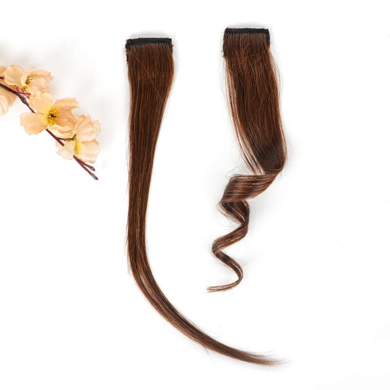 Chocolate Brown Coloured Funky Highlights