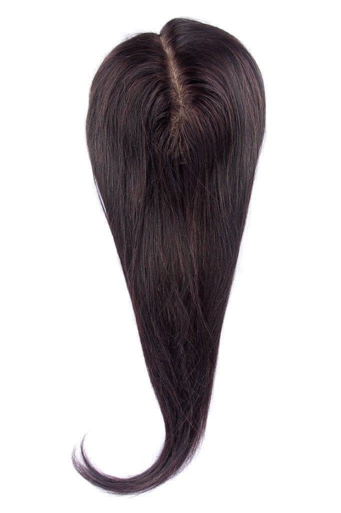Silk Base Clip-In Invisible Hairpiece Topper