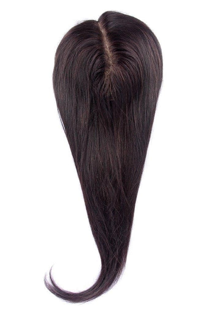 Silk Base Clip-In Invisible Hairpiece Topper