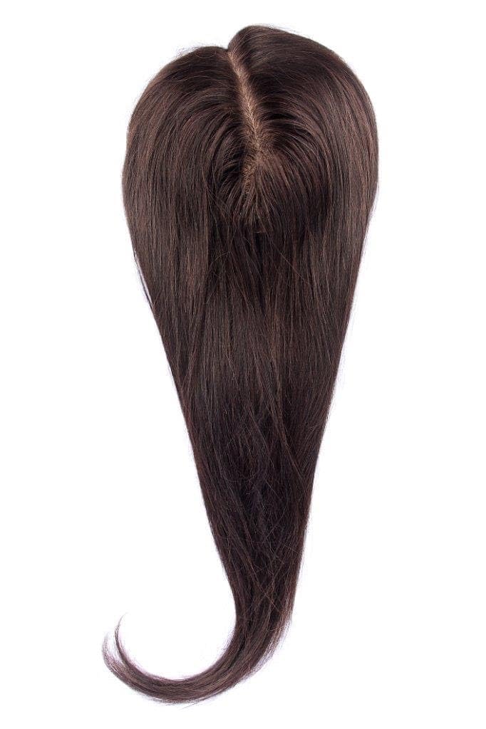 Silk Base Clip-In Invisible Hairpiece Topper