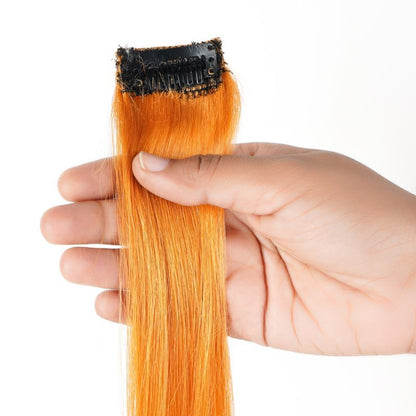 Rose Gold Coloured Funky Highlights