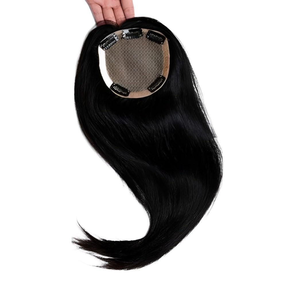 Mirage Base Clip-In Invisible Hairpiece Topper