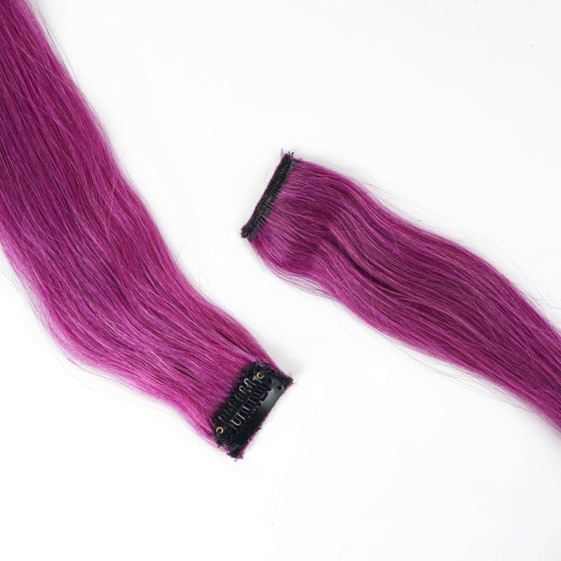 Wine Coloured Funky Highlights