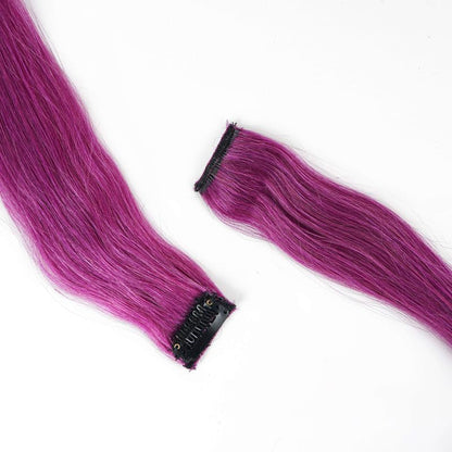 Wine Coloured Funky Highlights