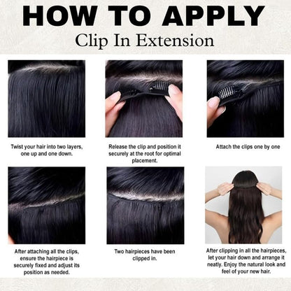 1 Clip-In Visible Hair Extension