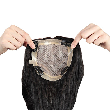 Mirage Base Clip-In Invisible Hairpiece Topper