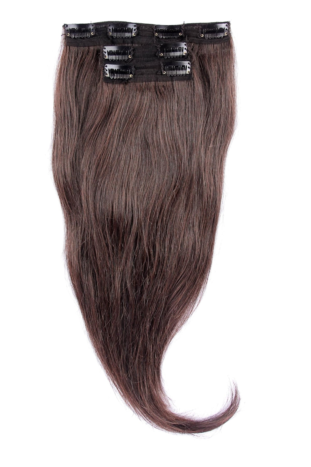 Set of 3 Clip In Hair Extension-4 Clip (1pc), 2 Clip (2pc)