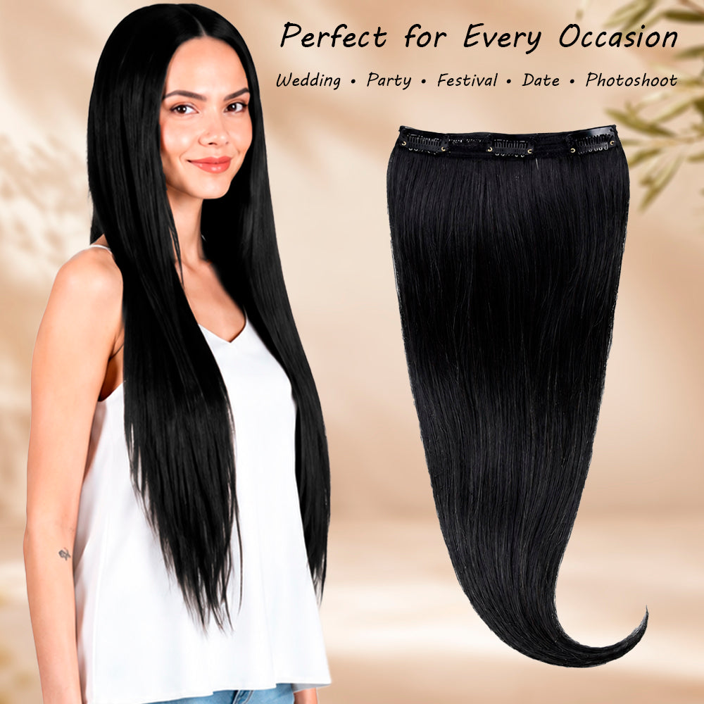 3 Clip-In Natural Human Hair Extension