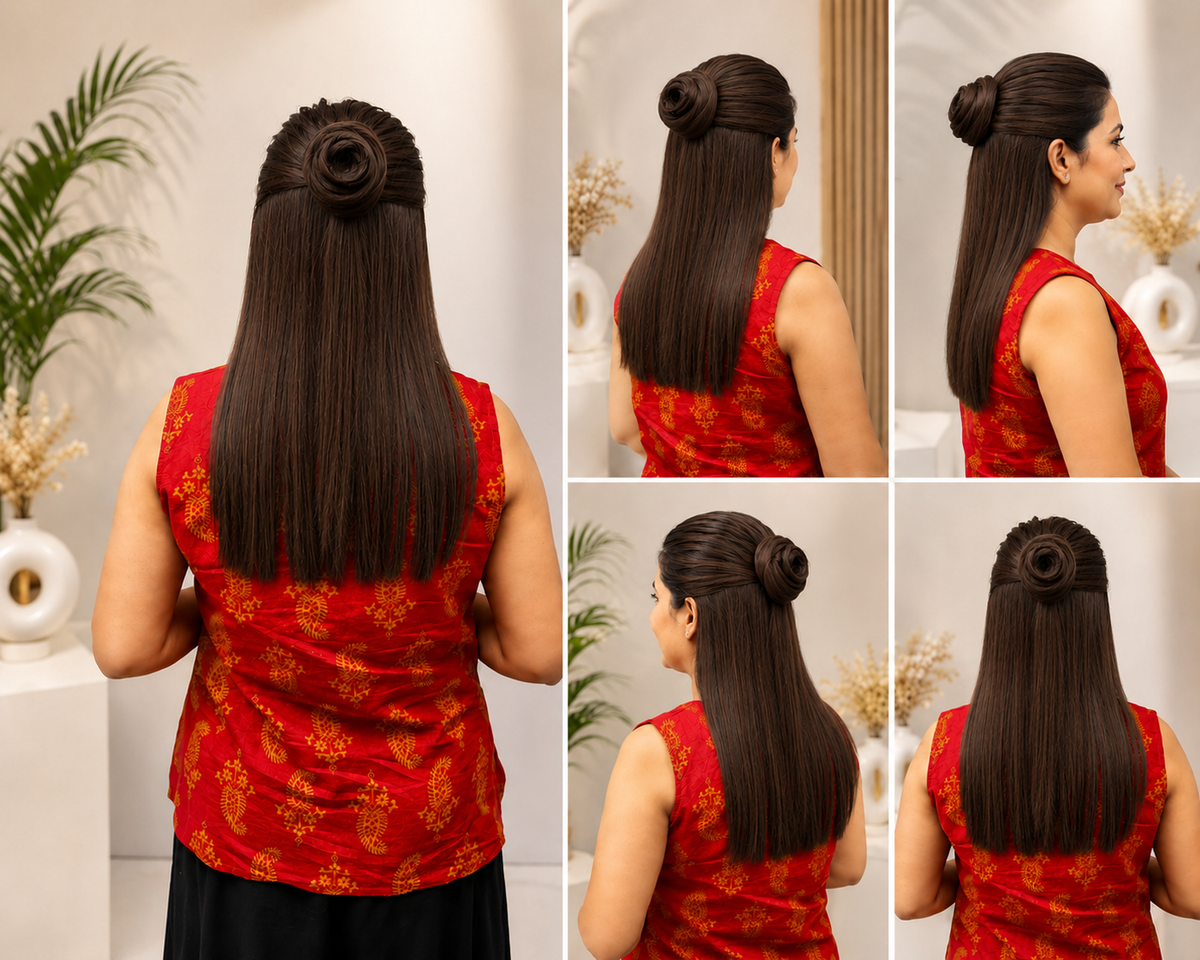 Clutcher Hair Bun Extension