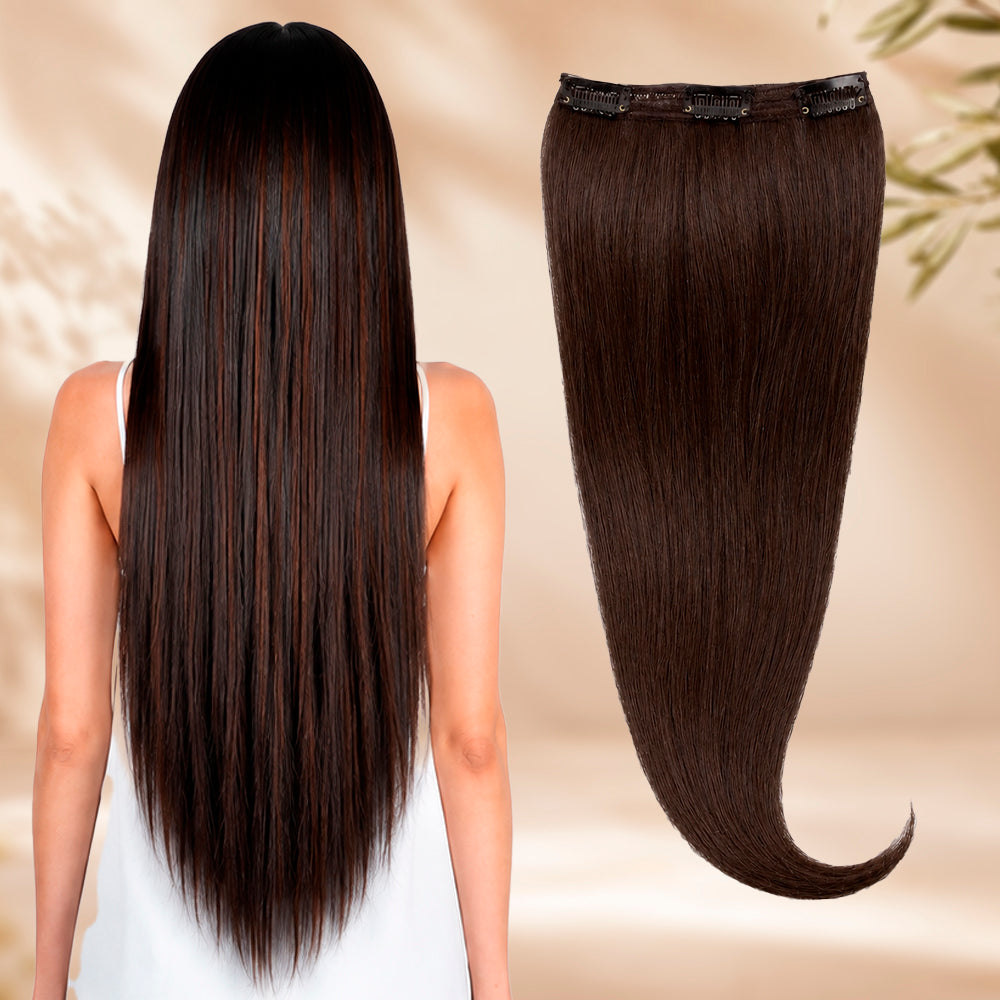 3 Clip-In Natural Human Hair Extension