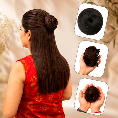 Clutcher Hair Bun Extension