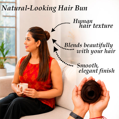 Clutcher Hair Bun Extension