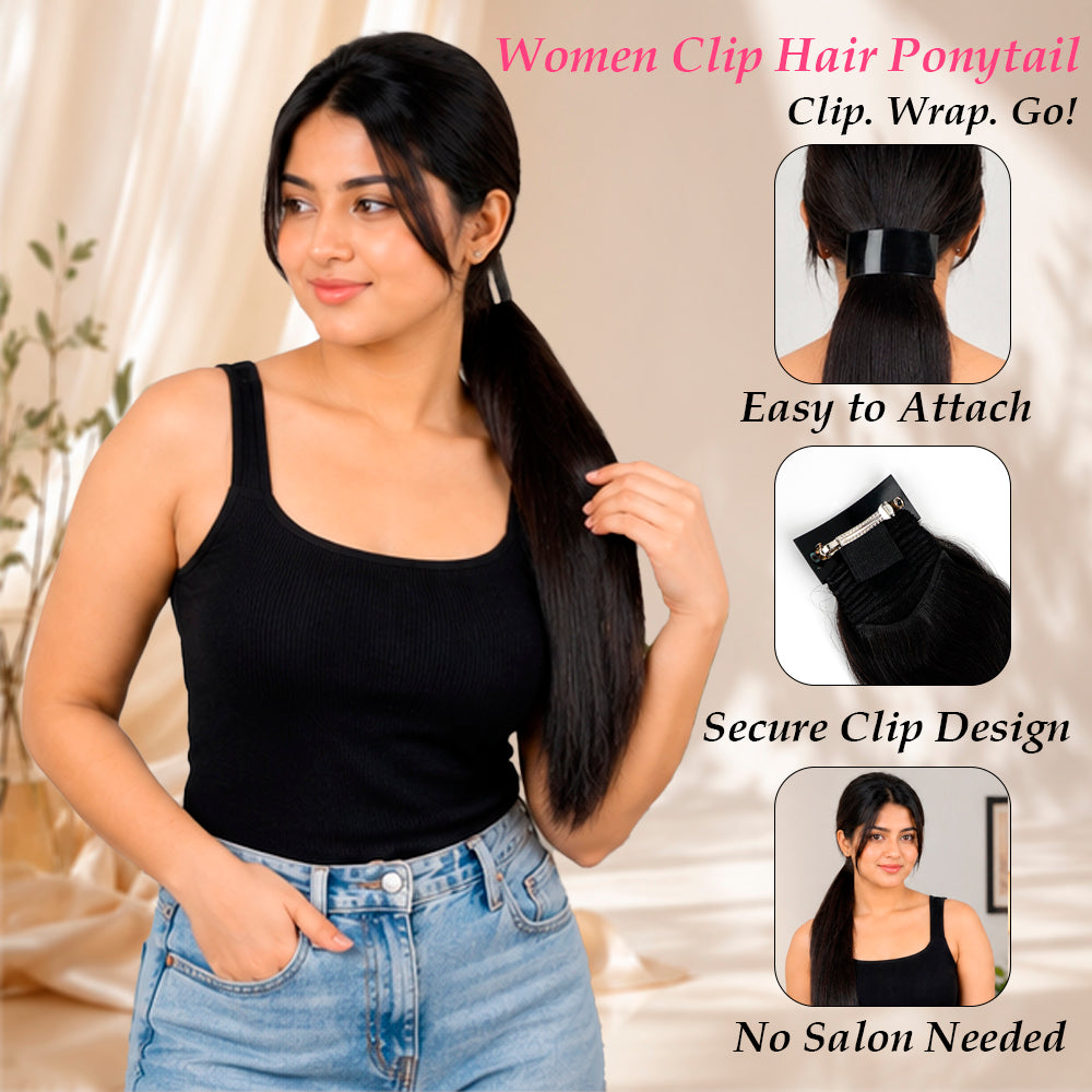 Clip Ponytail Hair Extension
