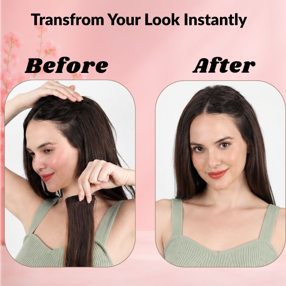 2 Clip-In Visible Hair Extension