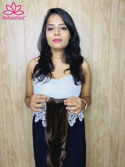 2 Clip-In Visible Hair Extension